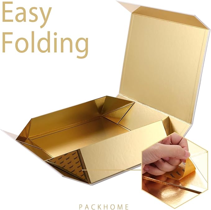 PACKHOME Christmas Gift Box 13x9.7x3.4 Inches, Large Gift Box - Image 5