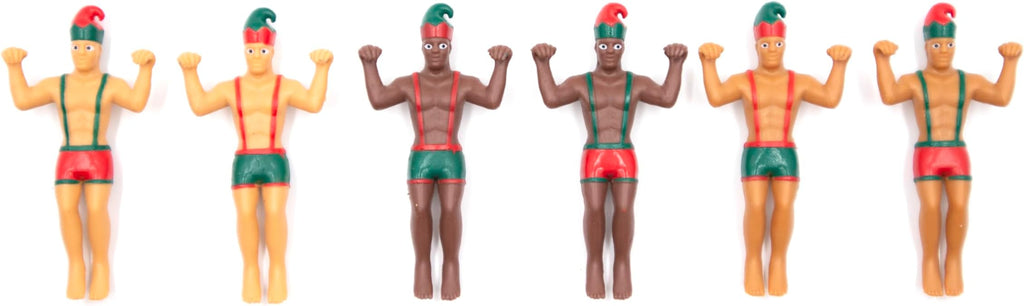NPW Elf Buddies Drink Markers, Wine Glass Charms, Holiday Office Party by NPW-USAInc