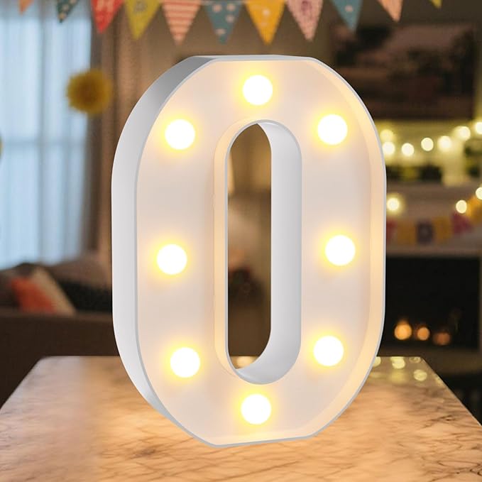 LED Marquee Light Up Letters Sign by NANXU