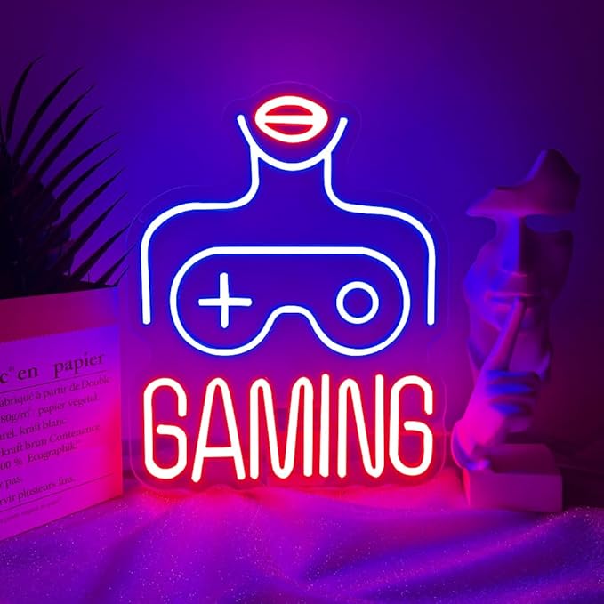 Gaming LED Lights for Wall Decor, Video Game Room Neon Sign Gift for Teens Boys - Image 5