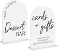2Pcs Dessert Bar Sign Cards and Gifts Signs by Unknown