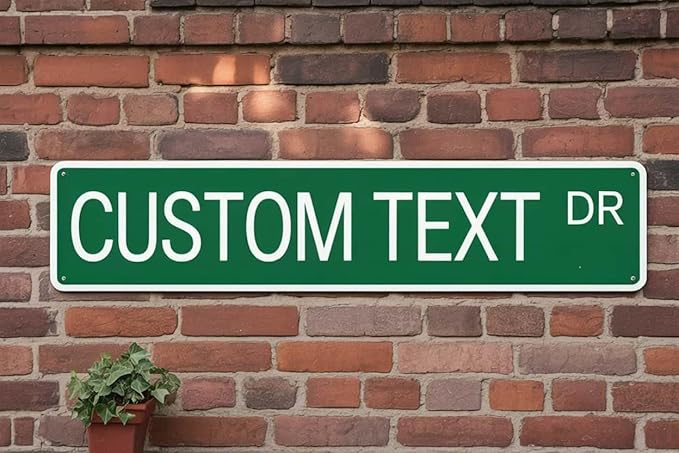 Custom Street Signs Metal, Personalized Road Reflective Signs - Image 2