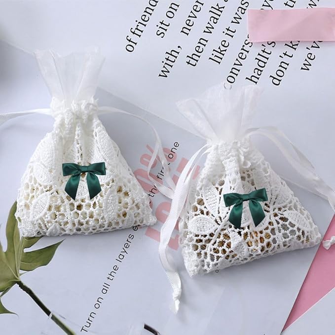 2.5" Hgzgch Dark Green Ribbon Bow - Image 8