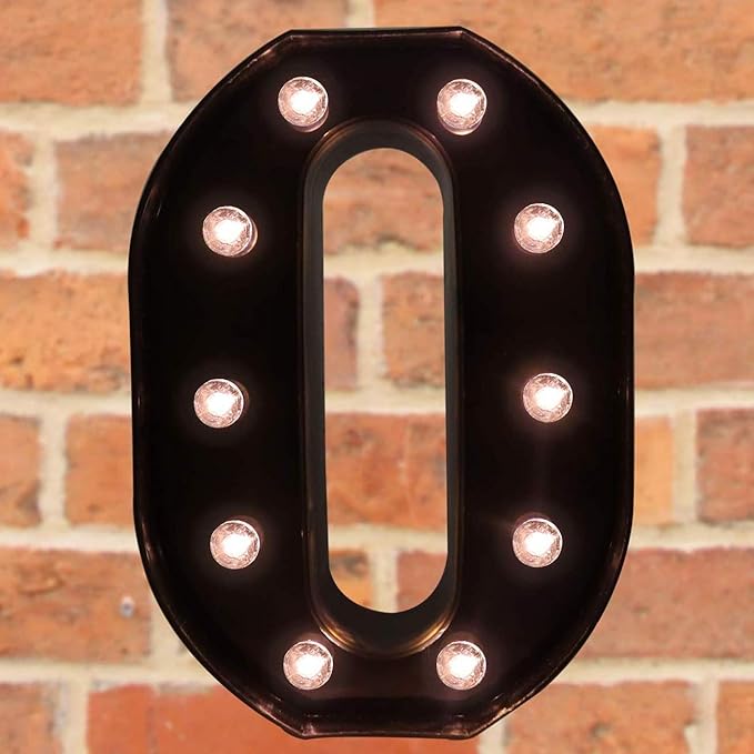 Decorative LED Illuminated Letter Marquee Sign - Image 8