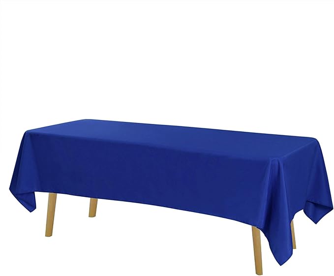 Rectangle Tablecloth 60x102 inch Washable Polyester Fabric Table Cloth - Image 2