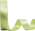 LaRibbons 1 Inch 50 Yard Double Faced Satin Ribbon, Sage Green Satin Craft by LaRibbons