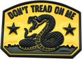 1x Gadsden Flag Rattlesnake Car Emblem 3D Decal Sticker by Unknown