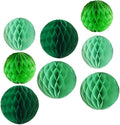 8pc Honeycomb Balls Party Decorations 6'' 8'' Tissue Paper Pom Poms Flower by Yangeey