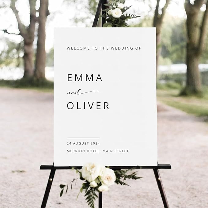Welcome Sign For Wedding, Welcome To Wedding Sign, Welcome Wedding Sign - Image 3