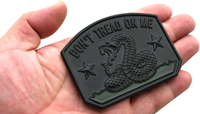 1x Gadsden Flag Rattlesnake Car Emblem 3D Decal Sticker - Image 5