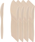 100% Compostable Knives 50 Count, Disposable Knives No Plastic Knives Heavy by SOVEGLEE