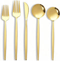 NOCCUR 20-Piece Gold Silverware Set by NOCCUR