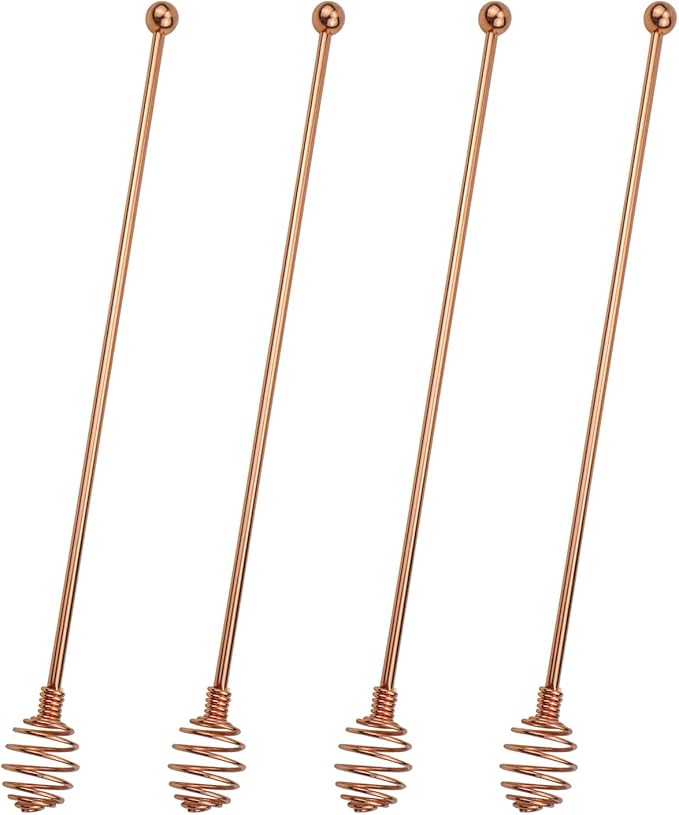 Specialty Spoons, BURLIHOME Stainless Steel Swizzle Sticks Mixing Spoon by BURLIHOME