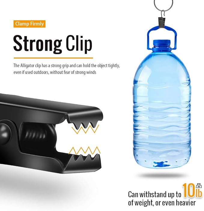 Teenitor 100 Pack Small Curtain Clips Curtain Hooks - Image 4