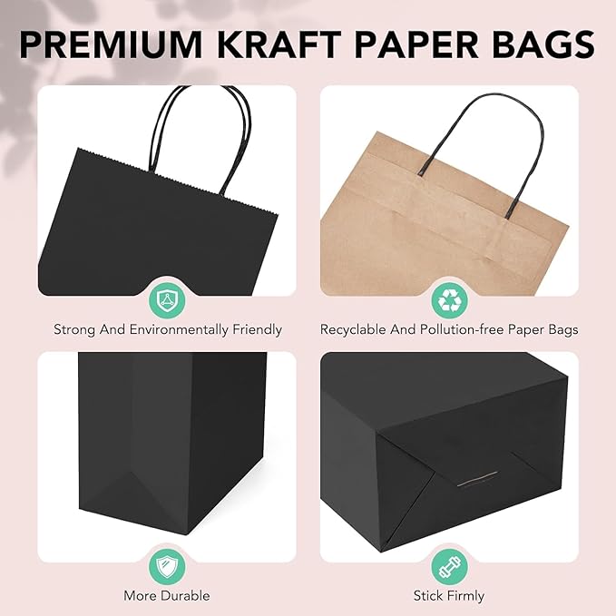 METRONIC Kraft Paper Gift Bags - Image 3