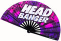 Kandies World Custom Festival Folding Hand Fan by KandiesWorld