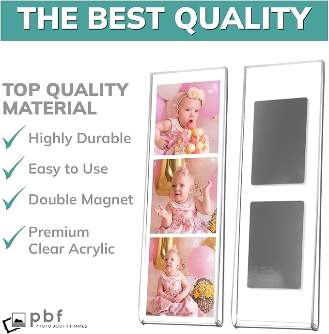 pbf PHOTO BOOTH FRAMES 2x6 Magnetic Picture Frames - Image 4