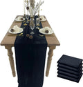 Velvet Table Runner, 5 Pack Luxurious Wedding Reception Decorations Soft Velvet by BTFHOME