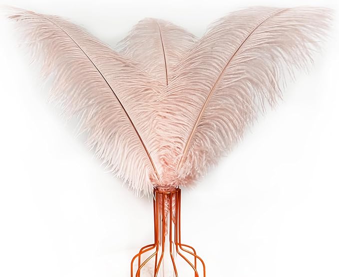 Happy Feather 16-18 inch Purple Ostrich Feathers Craft by SupplyHighQualityFeathers