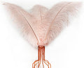 Happy Feather 16-18 inch Purple Ostrich Feathers Craft by SupplyHighQualityFeathers