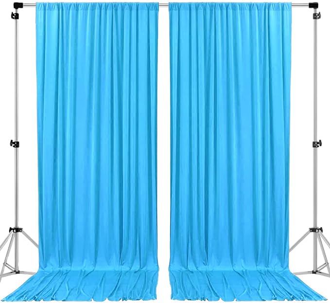 AK TRADING CO. 10 feet x 10 feet Polyester Backdrop Drapes Curtains Panels by Fabrics%7CEventDecor%7CCrafts%7CUpholsteryFoam
