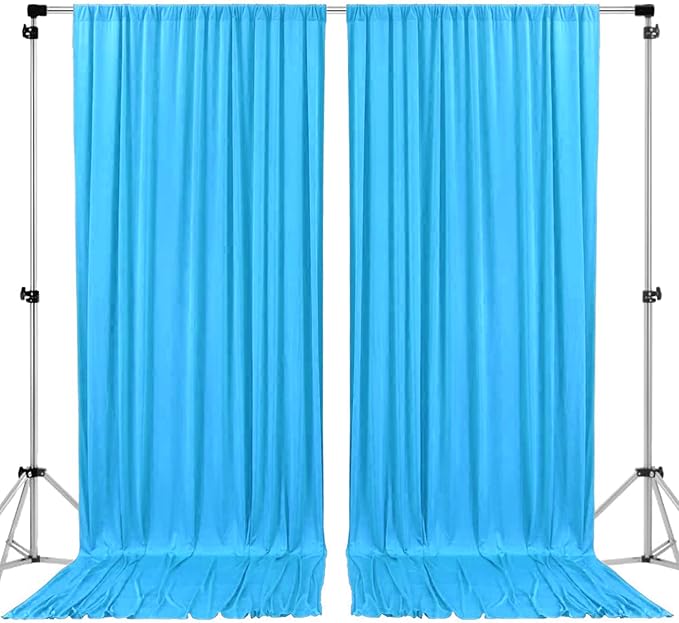 AK TRADING CO. 10 feet x 10 feet Polyester Backdrop Drapes Curtains Panels by Fabrics%7CEventDecor%7CCrafts%7CUpholsteryFoam