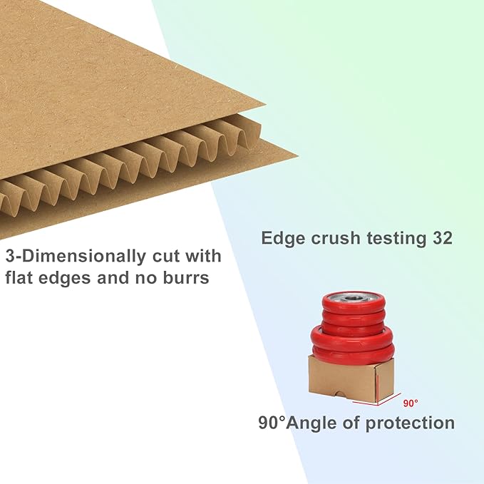 MEBRUDY 4.6x2.2x2.2 Inches Small Shipping Boxes Pack of 50, Corrugated - Image 4