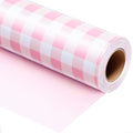Burymento Pink Checkerboard Wrapping Paper, Gift Wrap by BurymentoisaprofessionalwrappingpaperbrandThewrappingpaperismadeofkraftpaperpearlescentmatteglossyglitterbrushedlaserandothermaterialsdouble-sidedprintingbackcuttingandotherdetailsOriginalpatternscarefullymadewrappingpaperbrand