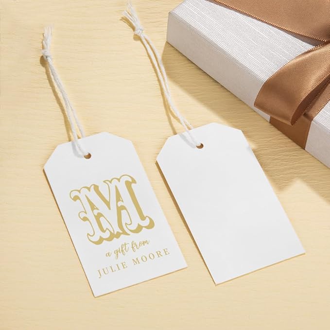 callie Personalized Monogrammed Gift Tags - Image 6