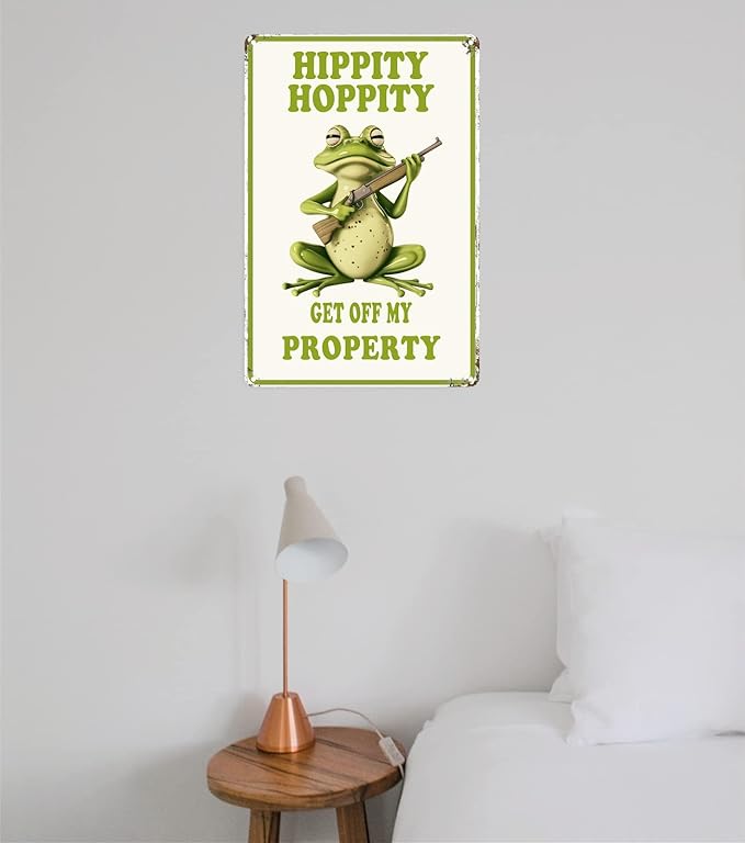 Funny Frog Room Sign - Image 4