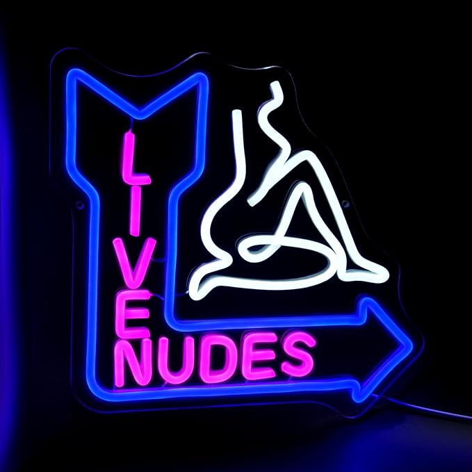 Lady Neon Signs for Wall Decor LED Neon Sign for Room Neon Light Sign for Wall - Image 5