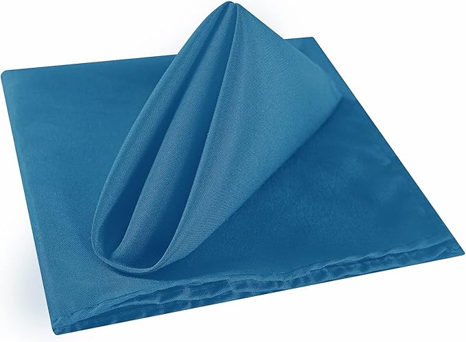 Cloth Napkins 20x20 inch Washable Polyester Dinner Napkins Soft Table Napkins - Image 2