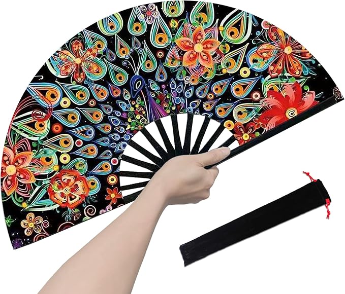 Boots on The Ground Fan, Large Folding Hand Fan by Unknown