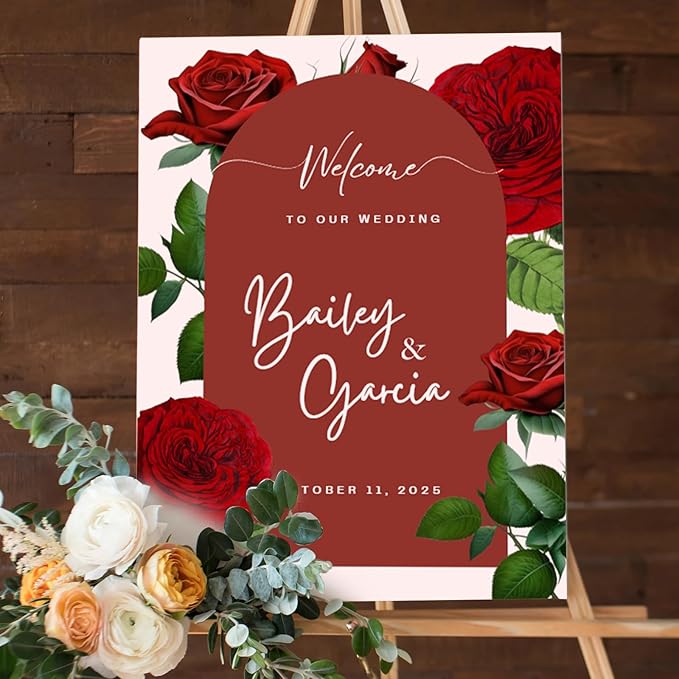 Custom Weddings Reception Signs - Image 4