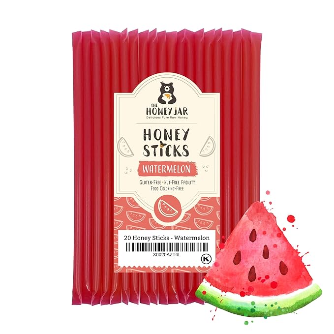 The Honey Jar Watermelon Flavored Honey Sticks by TheHoneyJar