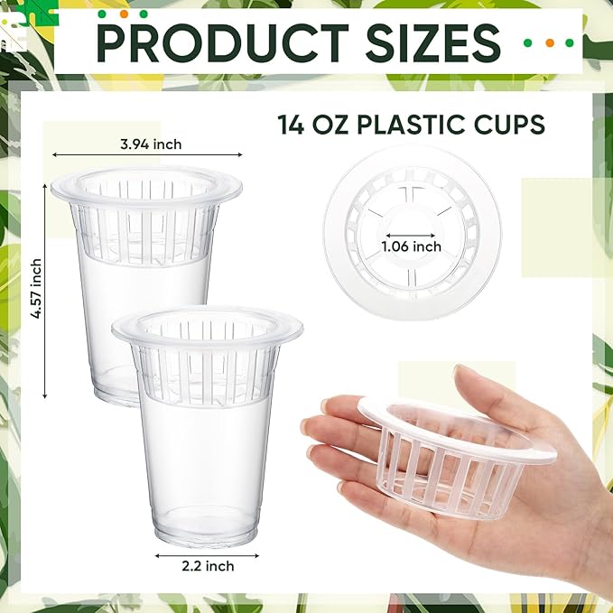 Baderke 35 Pack Plastic Plant Propagation Station Desktop Terrariums Plant - Image 2