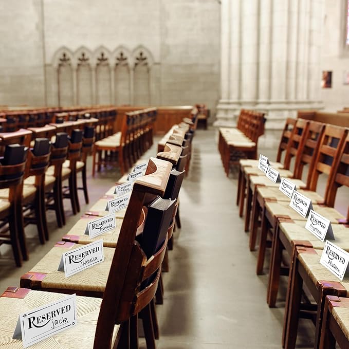 300 Pcs Paper Table Reserved Sign - Image 6