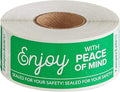 Angel's Peel Lounge Tamper Proof Stickers Roll — Tamper Evident Stickers by AngelsPeelLounge