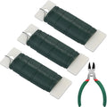PAXCOO Flexible 110 Yards Green Floral Paddle Wire by PAXCOO