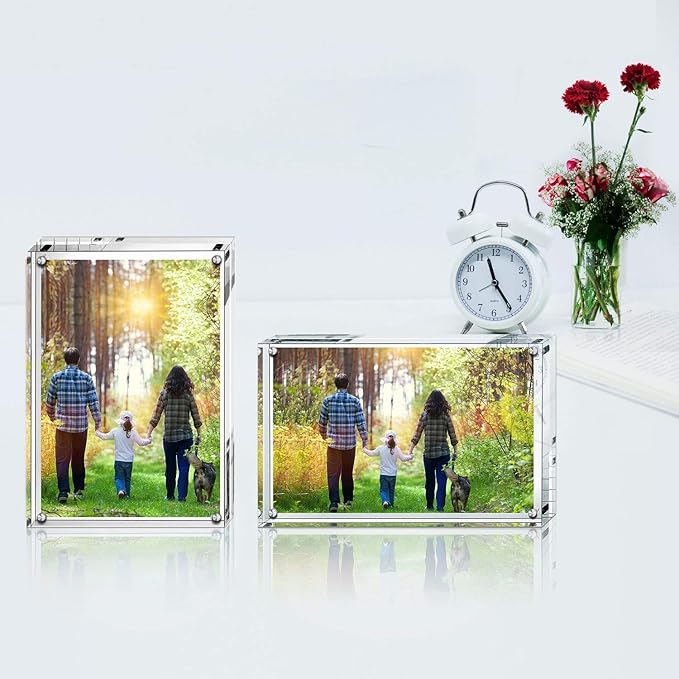 Boxalls Acrylic Photo Frame 9 x 13 cm, Double Sided Picture Frame - Image 6