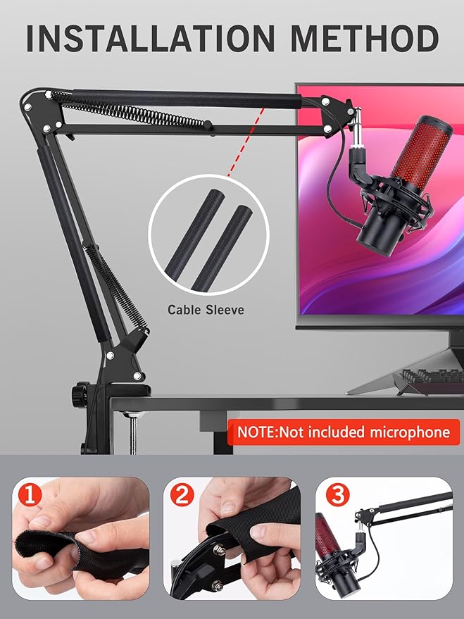 For HyperX QuadCast 2 Boom Arm - Image 6