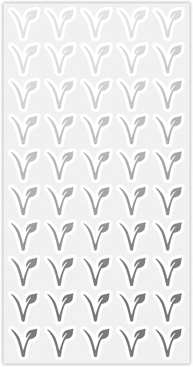 50 Wedding Meal Stickers by Unknown
