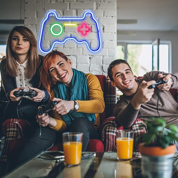 ineonlife LED Gamer Neon Sign, Gaming Room Wall Decor - Image 7