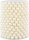 33 Feet Faux Pearl Beads Garland 10mm Craft String Pearls by Unknown
