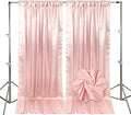 10ft x 10ft Ligt Pink Backdrop Curtains by Tisspoms