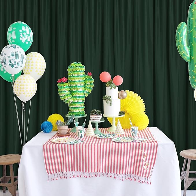 DWCN 10x7 FT Backdrop Curtains for Parties, Photography Backdrop Drapes - Image 6
