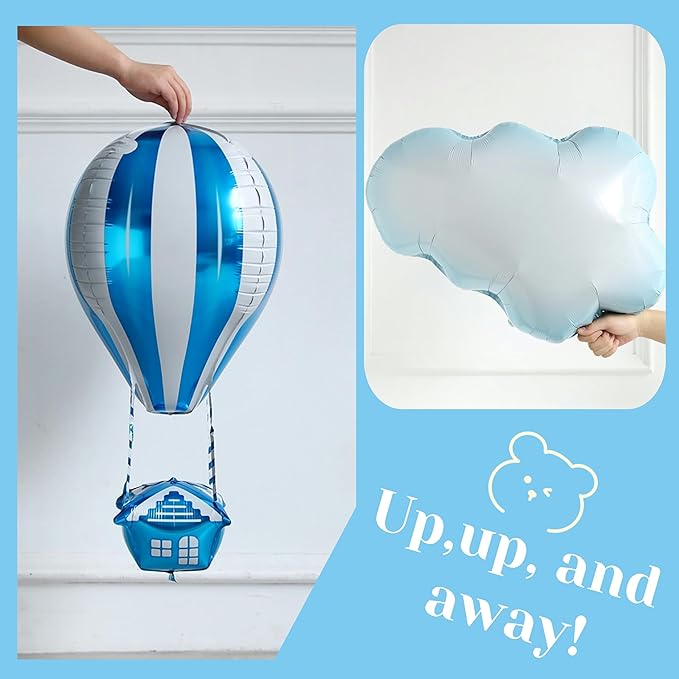 Up Up and Away Balloon Garland Arch Kit - Image 7
