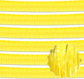 6 Pack 10 Ft Macaron Yellow Foil Fringe Garland Metallic Streamers Tinsel by LANTIANCHEN
