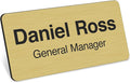 Name Tag, Magnetic Name Tags, Personalized Name Tags, 1.5 x 3 Inches, Durable by MySignCenter