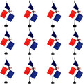 Dominica Republic Desk Flag, 12 Pack Dominican Republic Table Office Flag by Unknown